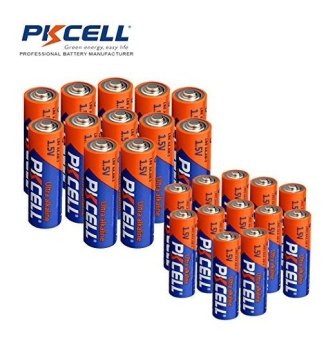 Элемент питания AA/AAA, 1.5V (AA 12шт + AAA 8шт) PKCELL LR6(12)+LR03(8) Ultra Alkaline