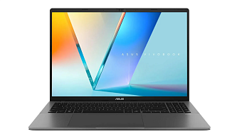 Ноутбук ASUS VivoBook S3607CA-SH136 Ultra 7 255H/32G/1Tb SSD/Intel Arc/16"WUXGA OLED/DOS/Matte Gray