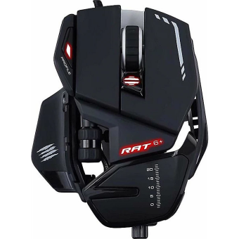 Мышь проводная Mad Catz R.A.T. 6+ Black