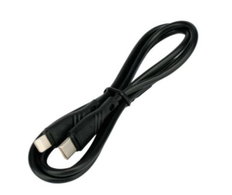 Кабель USB-C < - > Lightning, 1.0м, Cablexpert 20W черный