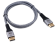 Кабель соединительный DP (m) < - > DP (m)  1.0м, ver 2.1, Cablexpert  тройной экран нейлон.оплетка серый