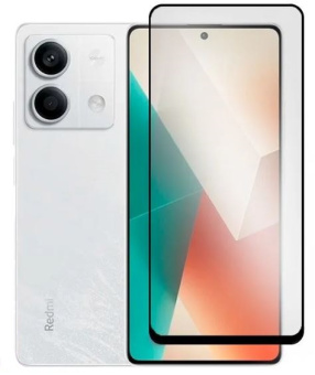 Защитное стекло для смартфона Xiaomi Redmi Note 13 Pro | Poco X6 Pro - полноэкранное с рамкой