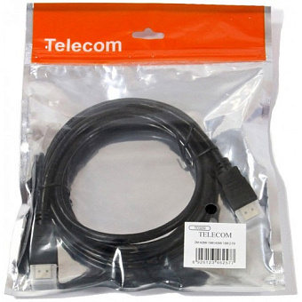 Кабель соединительный HDMI (m) < - > HDMI (m)  2.0м, ver 2.0, Telecom