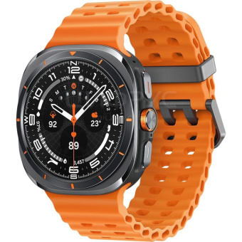 Смарт-часы Samsung Galaxy Watch Ultra 47mm 2024 LTE Gray/Orange (серый/оранжевый)