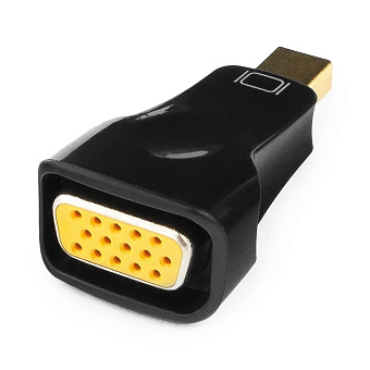 Кабель-переходник miniDP (m) < - > VGA (f), Cablexpert A-mDPM-VGAF-01