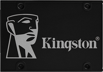 Накопитель SSD SATA 2Tb Kingston KC600 (TLC, 550/520 Мбайт/сек, 1200 TBW)