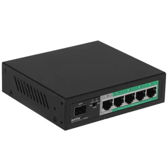 Коммутатор 5 port NETIS P106GC 1000 Мбит/сек 4*PoE 1*SFP