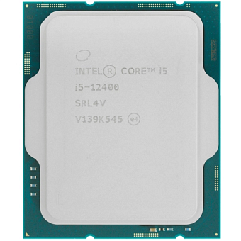 Процессор LGA 1700 Intel i5-12400 (2.5/18Mb/65W/HD730/6C12T) OEM
