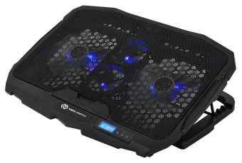 Подставка для ноутбука 17" Digma D-NCP170-4, черный