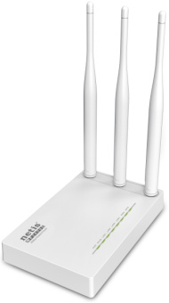 Wi-Fi роутер NETIS WF2409E N300, 2.4 ГГц, 100 Мбит/с, белый