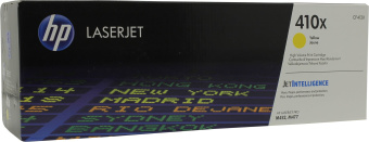 Картридж лазерный HP 410X (CF412X) для HP LaserJet Pro M452/M477 желтый
