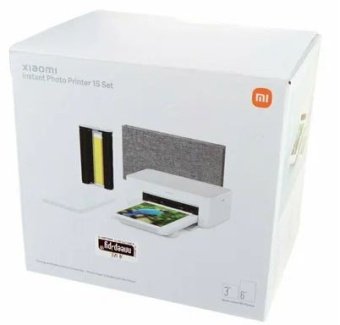 Принтер Xiaomi Instant Photo Printer 1S Set, белый