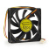 Вентилятор для корпуса 80mm Gembird D8015BM-3 (3pin, 80x80x15мм, 27дБ, 2600об/мин, провод 30cm)