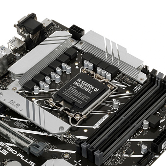 Материнская плата Socket-1700 ASUS PRIME B760-PLUS (B760) 4*DDR5 HDMI DP ATX