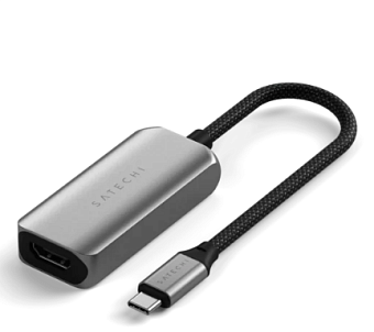 Кабель-переходник USB-C (m)  --  HDMI (m), Satechi 8K Space Gray