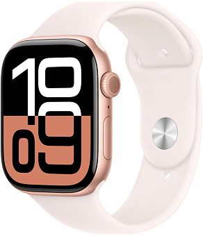 Смарт-часы Apple Watch Series 10 42mm Aluminum Band Rose Gold (розовое золото)