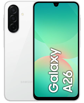 Смартфон Samsung Galaxy A26 6/128Gb White (белый)