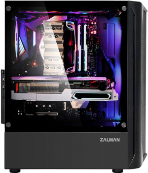 Корпус Zalman N4 (MidiTower, 2*USB2.0, 1*USB3.0, ATX, без БП) чёрный