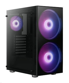 Корпус AeroCool Python ARGB USB3.0 ATX чёрный
