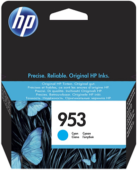 Картридж струйный HP 953 (F6U12AE) для HP OJP 8710/8715/8720/8730/8210/8725, голубой