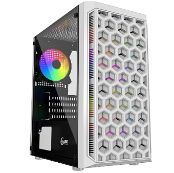 Корпус Powercase Mistral Micro T3W mATX белый