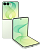 Смартфон Samsung Galaxy Z Flip 8 12/512Gb Mint (мятный)