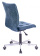 Кресло Бюрократ CH-330M (ткань, без мех. качания, крест. металл, до 120 кг) Темно-синий