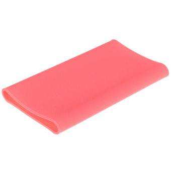 Аксессуар Чехол силиконовый Xiaomi для портативного аккумулятора розовый