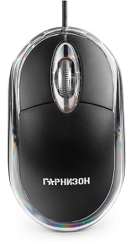 Мышь проводная Гарнизон GM-100 USB Black