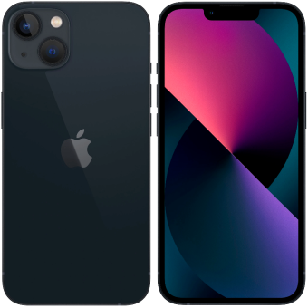 Смартфон Apple iPhone 13 128Gb Midnight (темная ночь)