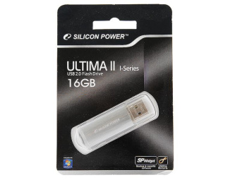 Флешка 16Gb Silicon Power ULTIMA II I USB серебристый