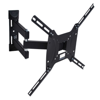 Крепление для телевизора Kromax DIX-24 (15"-55" макс.35кг настенный поворотно-выдвижной и наклон) Black