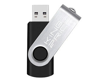 Флешка 16Gb KingPrice KPFD2A016ABK USB2.0 черный