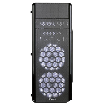 Корпус Zalman N3 (MidiTower, 2*USB2.0, 1*USB3.0, 1*5.25, ATX, без БП) чёрный
