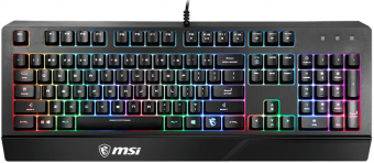 Клавиатура проводная MSI Vigor GK20 RGB Led черный