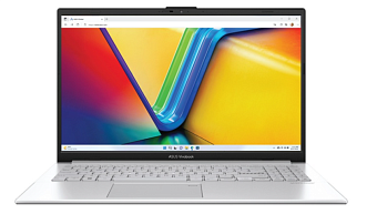 Ноутбук ASUS VivoBook Go E1504FA-BQ1929 Ryzen 5 7520U/16G DDR5/512 SSD/Radeon HD/15.6"FHD/DOS/серебристый