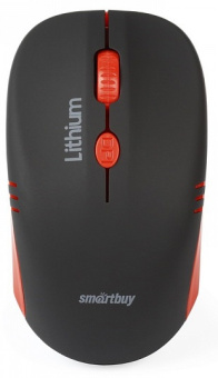 Мышь беспроводная Smartbuy ONE 344CAG Wireless с Li-Ion зарядкой от USB черный