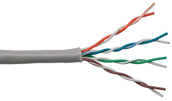 Кабель витая пара внутренний 4 пары UTP кат.5e (305м) омедненный Behpex