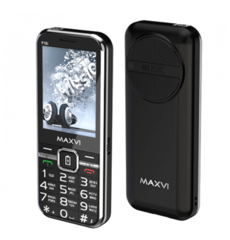 Мобильный телефон Maxvi P18i черный