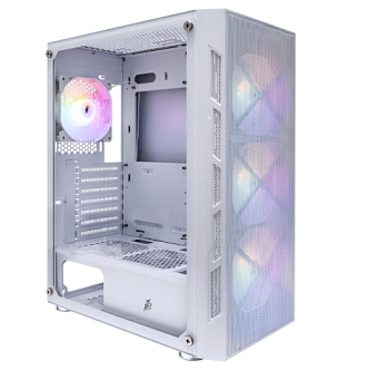 Корпус 1STPLAYER FIREBASE XP LED ATX White