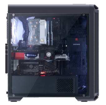 Корпус Zalman i3 Edge (Miditower, 202x488x455мм, ATX, без БП) Black
