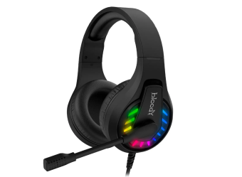 Наушники проводные A4Tech Bloody G230P (микрофон, 20 Гц - 20 кГц, подсветка Neon, 3.5 мм для аудио, USB для подсветки)