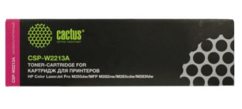 Картридж лазерный Cactus CSP-W2213A для HP M255/MFP M282/M283 пурпурный