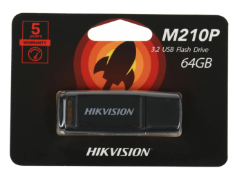 Флешка 64Gb Hikvision 64GB M210P USB2.0 черный