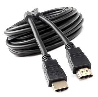 Кабель соединительный HDMI (m) < - > HDMI (m) 10.0м, ver 1.4, Cablexpert, ферритовые кольца, черный