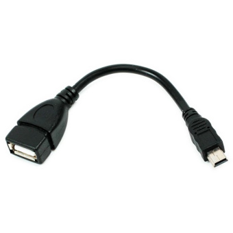 Кабель-переходник mini USB (m) < - > USB-A (f), Cablexpert 0.20м OTG