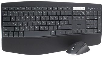 Комплект беспроводной (клавиатура+мышь) Logitech MK850 Wireless Performance USB Black