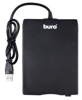 Внешний привод FDD 3.5" Buro BUM-USB FDD USB2.0 Black