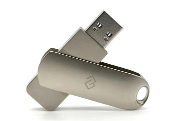 Флешка 128Gb Digma DRIVE3 USB3.0 металлический корпус, серебристый