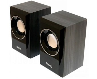 Акустическая система Dialog Stride AST-15UP черный (2х3W, питание от USB) черный